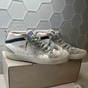 ⭐️ Golden Goose Mid Stars White, Black, Silver